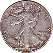 WALKING LIBERTY HALF DOLLARS