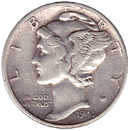 MERCURY DIMES